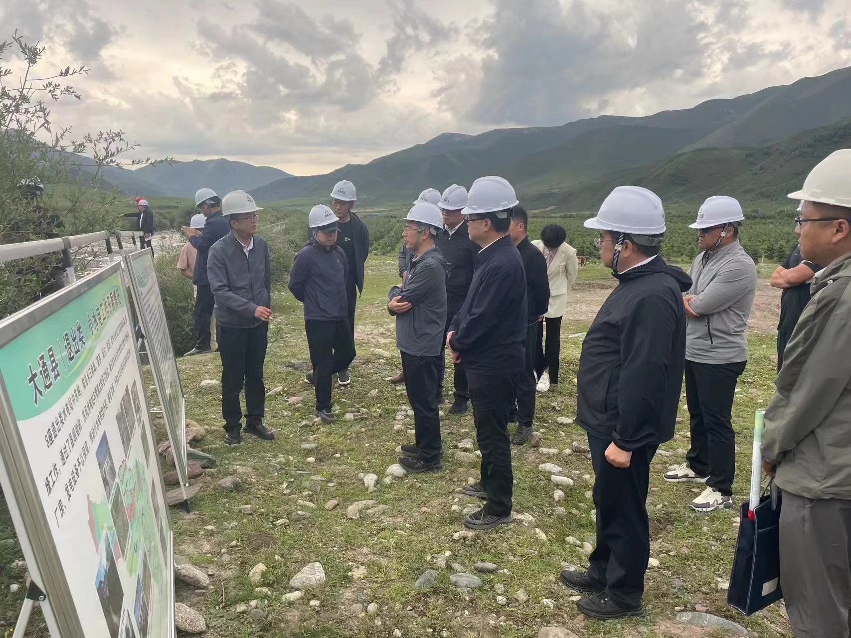 水利部農電司領導蒞臨俄博圖、納拉灘水電站調研指導工作